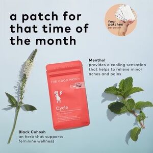 The Good Patch Cycle Patch - 6 Pouches (24 patches in total)